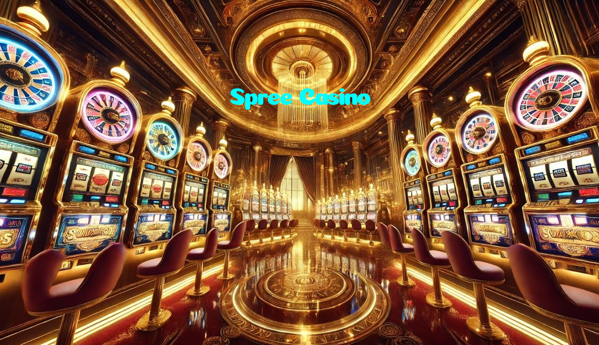 Spree Casino casino presented on mobile device in Pakistan with slots and live games